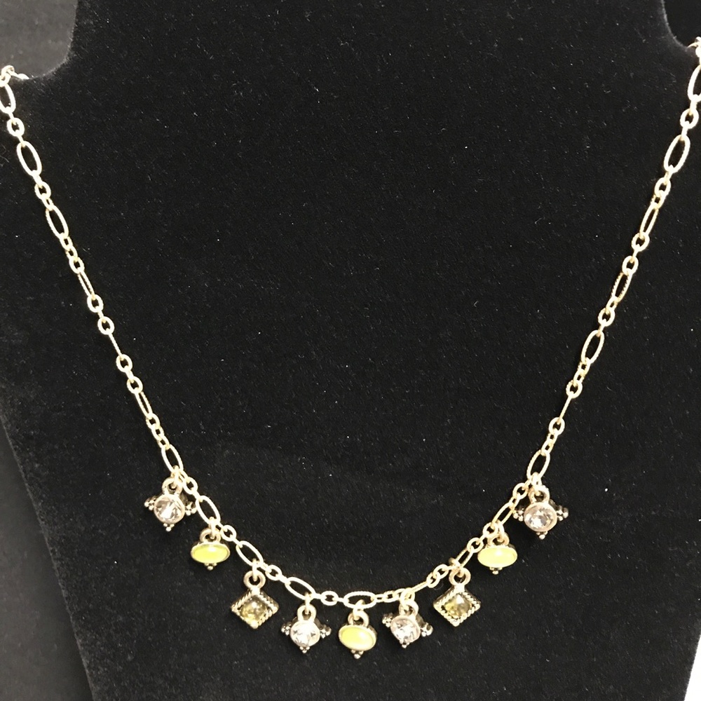 Lia Sophia matte gold Necklace
